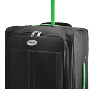 Roll in style with keplin's travel bag - the ultimate lightweight luggage solution! Perfect for jet-setters, it's a durable carry-on case that keeps you moving. - thebestsuitcase. Co. Uk