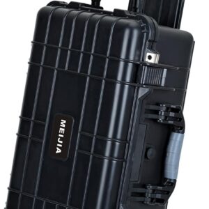 Meijia pull along suitcase with retractable for high value or fragile goods - thebestsuitcase. Co. Uk