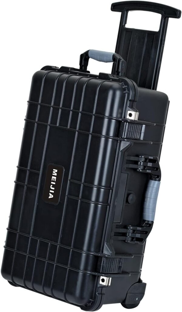 MEIJIA Pull along suitcase with Retractable For high value or fragile Goods