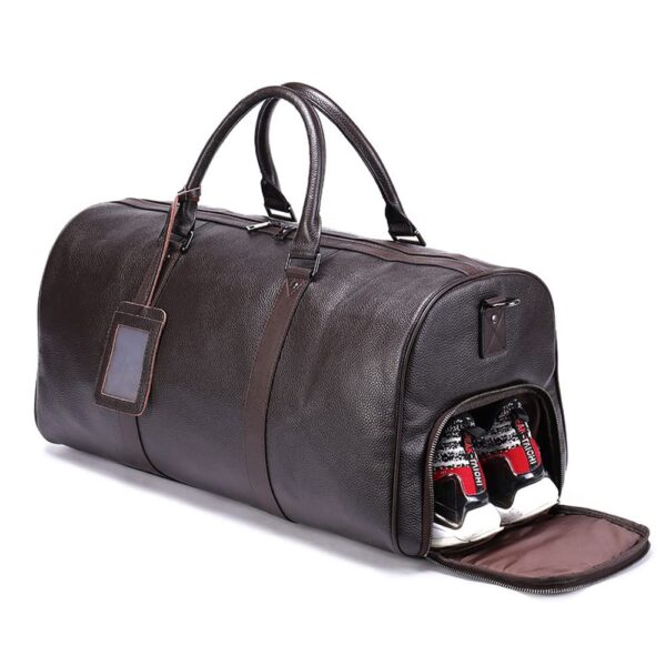 Leather weekend bag - thebestsuitcase. Co. Uk