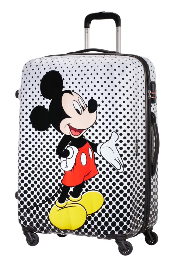 American tourister pull along [mickey mouse polka dot] - thebestsuitcase. Co. Uk